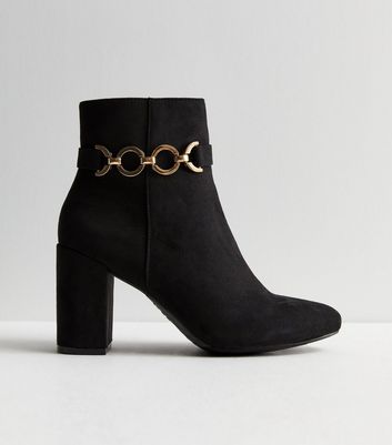 Heeled ankle clearance boots sale