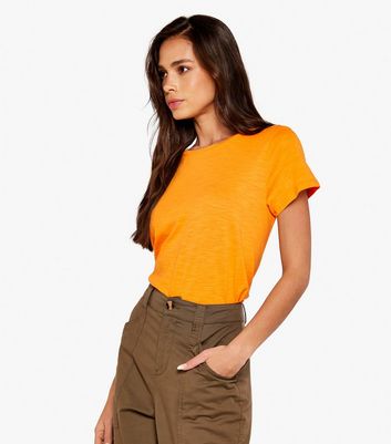 Apricot Bright Orange Oversized T-Shirt New Look