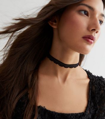 Lace choker clearance