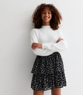 Long black outlet skirt age 12