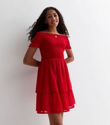 Girls in sale red dresses