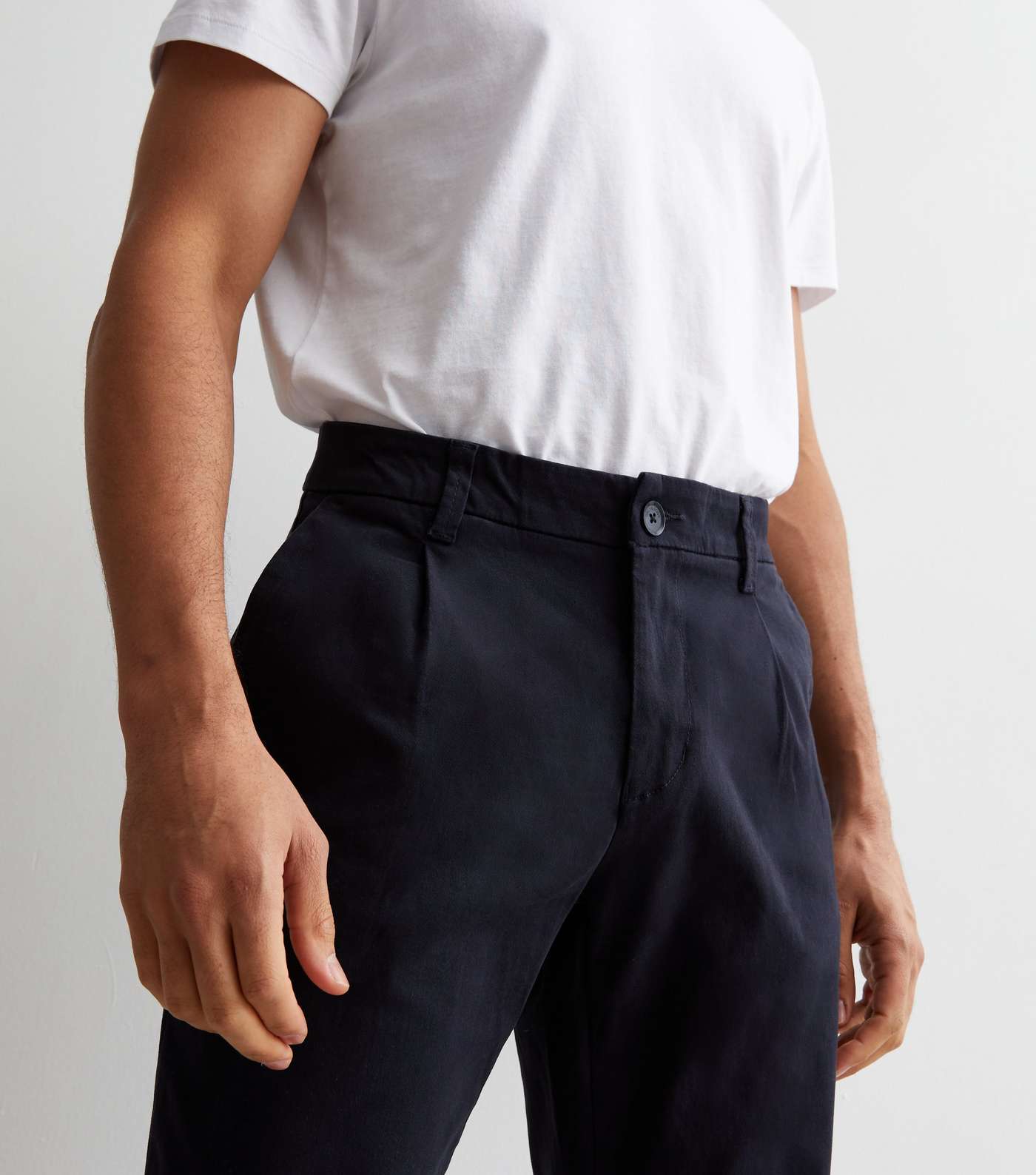 Only & Sons Navy Chinos Image 3