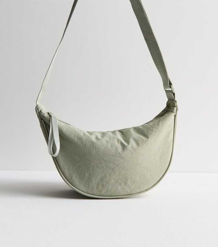 Light Green Cross Body Bag