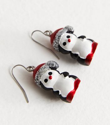 Christmas 2024 penguin earrings