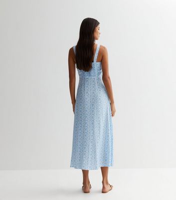 Miss selfridge blue discount dress