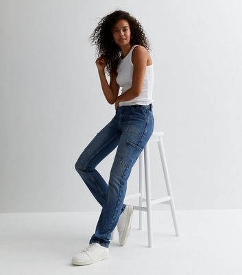 Straight leg clearance jeans new look