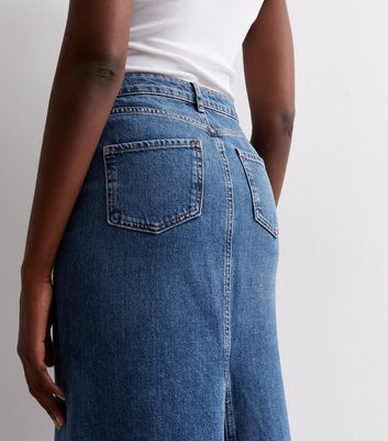 New look sale tall denim skirt