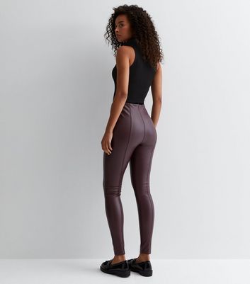 Dark burgundy clearance leggings