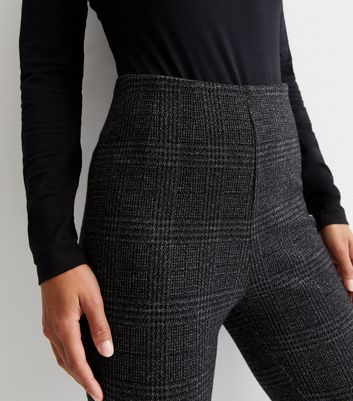 Grey 2024 checked leggings