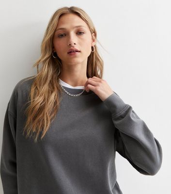 Dark 2025 grey sweatshirt