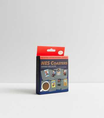 Grey Nintendo NES Game Coasters