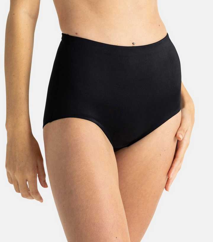 Dorina Black Sculpting High Waist Briefs