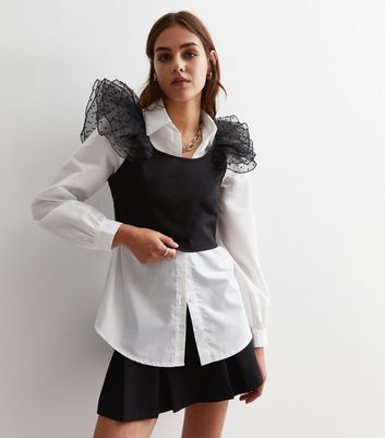 New look cheap ruffle top