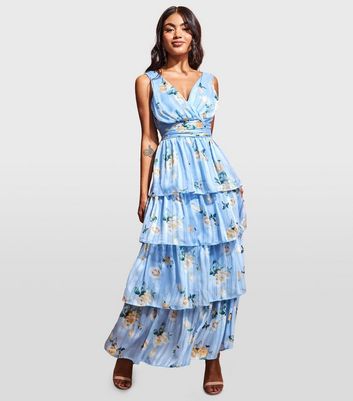 Chiffon tiered 2024 maxi dress