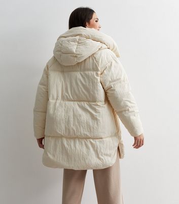 Mid length padded clearance coat