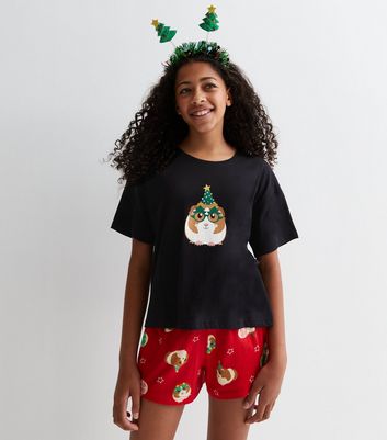 Black discount cotton pjs