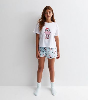 Christmas pyjama shorts online set