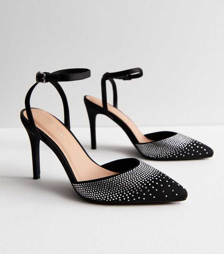 Black Fancy Court Shoes 087067 – Heels Shoes