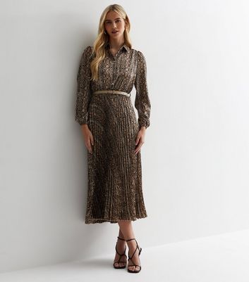 Beige snake clearance print dress