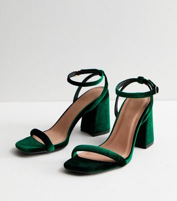 Bianco PRETTY GLITTER BOW SLING BACK - Classic heels - dark green -  Zalando.ie