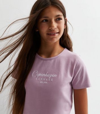 purple t shirt for girls