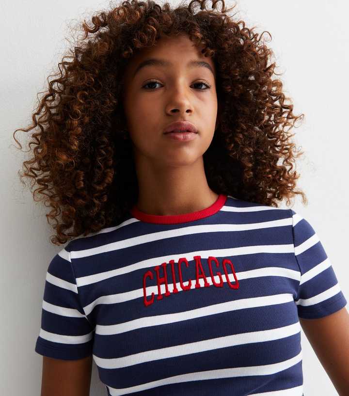 new look striped t shirt