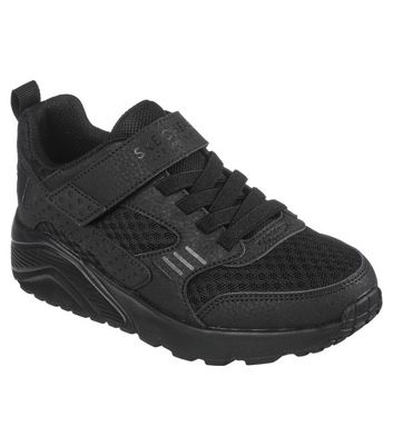 Skechers Kids Black Uno Lite Mesh Trainers New Look