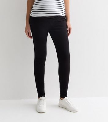 Maternity Black Over Bump Lift Shape Jenna Jeans New Look