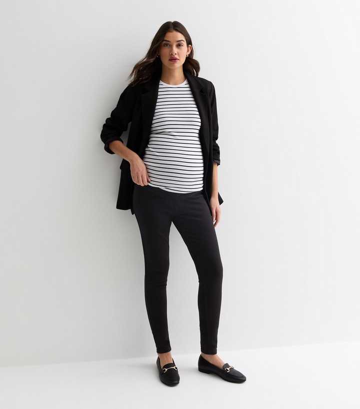 Jean De Maternité Bootcut New Look - Noir - Taille 8 - Jambe 34" - Sous Le Ventre - Neuf Avec étiquettes