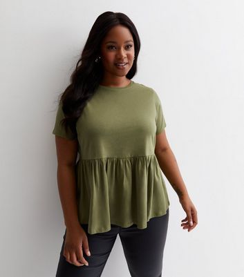 Cap sleeve 2024 peplum top