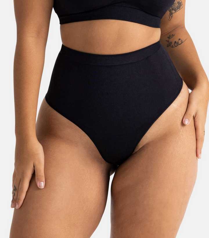 Dorina Black High Waist Briefs