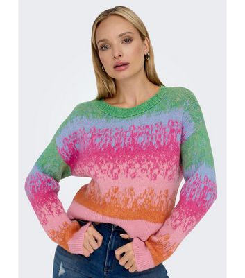 Multi coloured 2025 jumper ladies