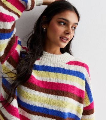 Striped 2025 coloured jumper