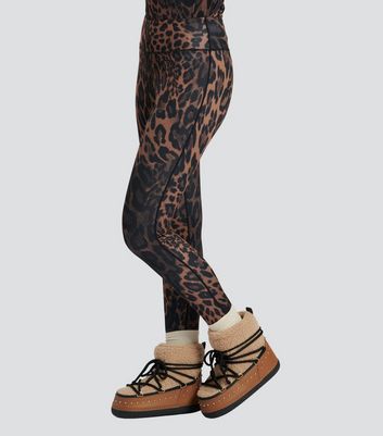 New look leopard outlet leggings