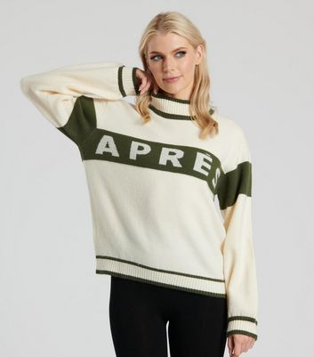 South Beach Cream Knit Après Ski Jumper New Look