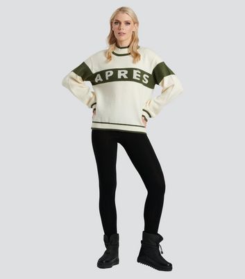 South Beach Cream Knit Après Ski Jumper New Look