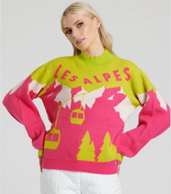 Pink and hotsell yellow jumper