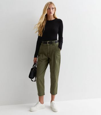 Petite Cropped T-Shirt and Wide Leg Trousers Set | Nasty Gal