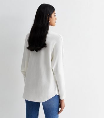 White sparkle jumper sale