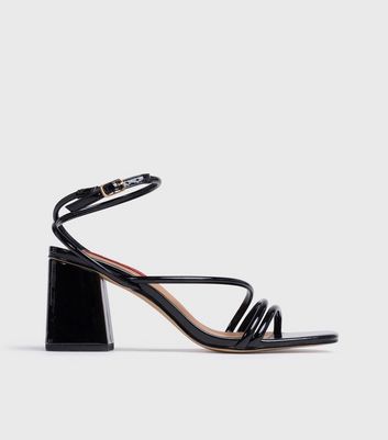 London rebel barely there block heel sandal best sale