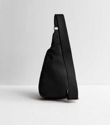 Black Sling Cross Body Bag New Look