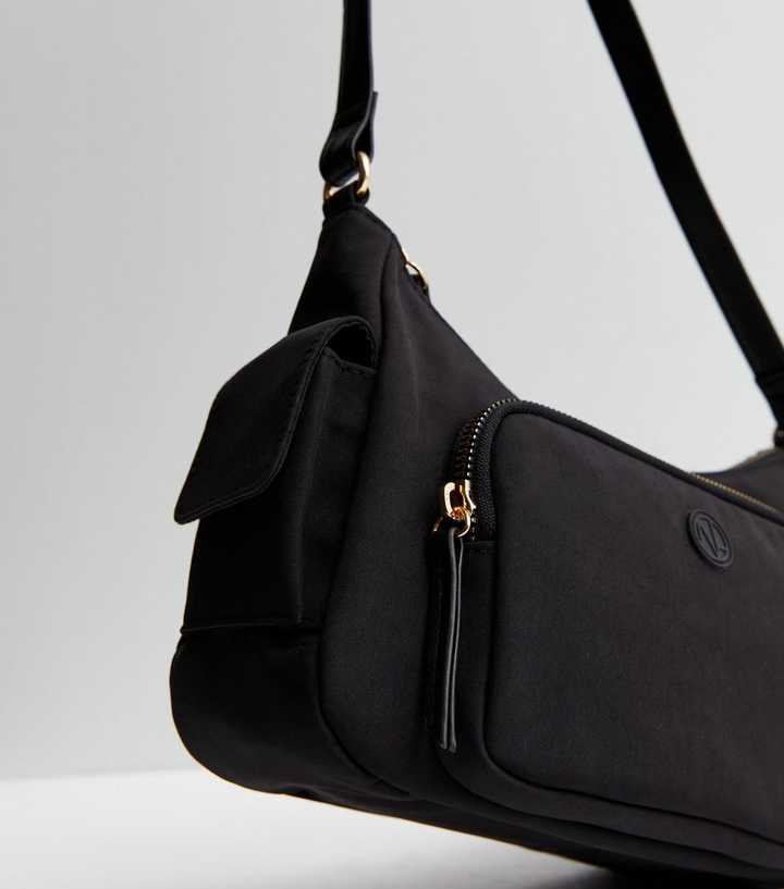 NEW LOOK Black Utility Shoulder Bag New Look for Women