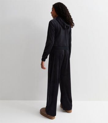 Black hotsell velour jumper