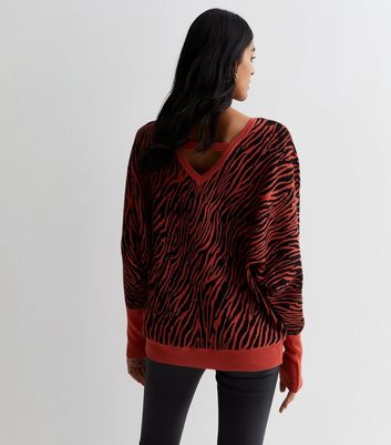 New look hotsell zebra jumper