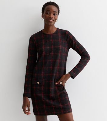 Tweed sales tunic dress