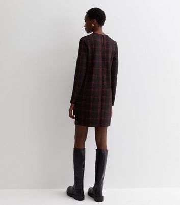 Pull and clearance bear check dress