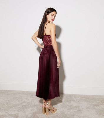 Silk midi skirt new clearance look