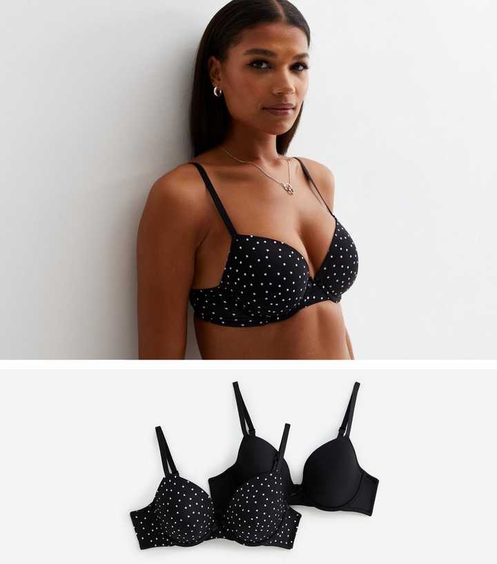 https://media3.newlookassets.com/i/newlook/878745209/womens/clothing/lingerie/2-pack-black-plain-and-spot-underwired-t-shirt-bras.jpg?strip=true&qlt=50&w=720