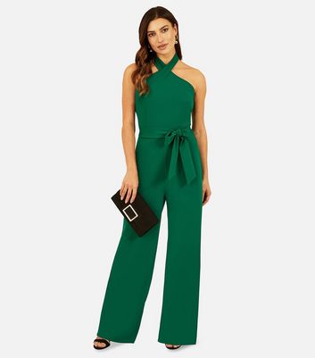 Green Jumpsuits & Playsuits | Emerald Green & Khaki Jumpsuits