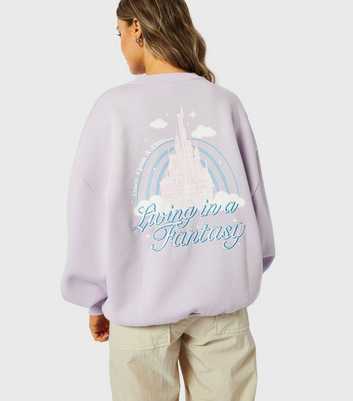 Skinnydip Lilac Disney Living Fantasy Sweatshirt